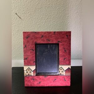 Country Cottage Fabric Picture Frame